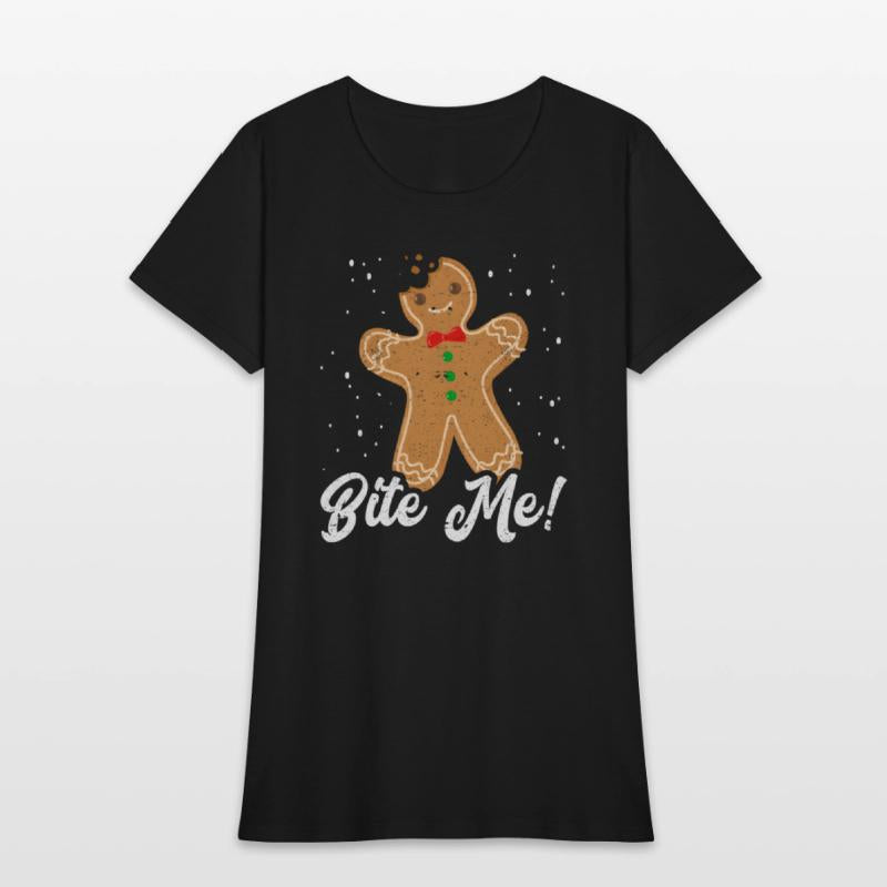 Bite Me Gingerbread Cookie