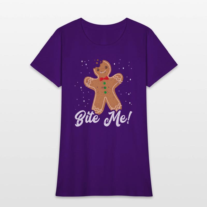 Bite Me Gingerbread Cookie