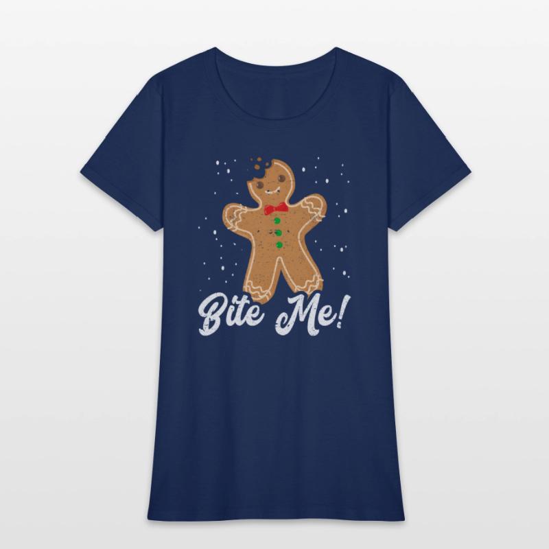 Bite Me Gingerbread Cookie