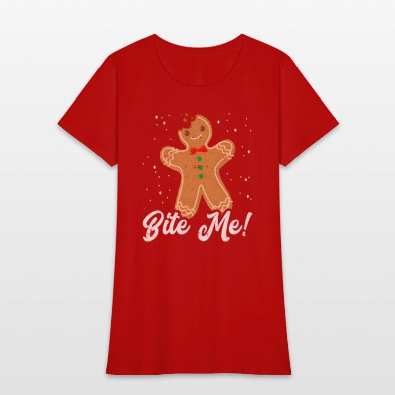 Bite Me Gingerbread Cookie