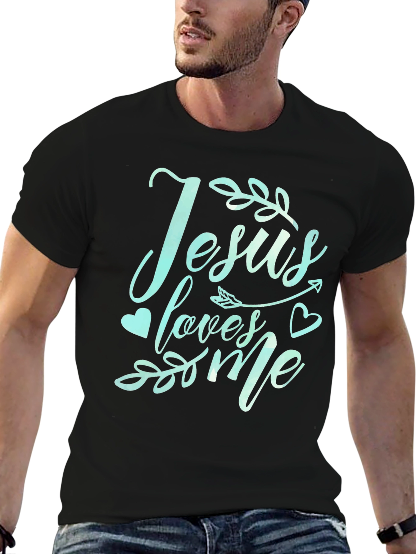 Jesus Loves Me Graphic T-Shirt