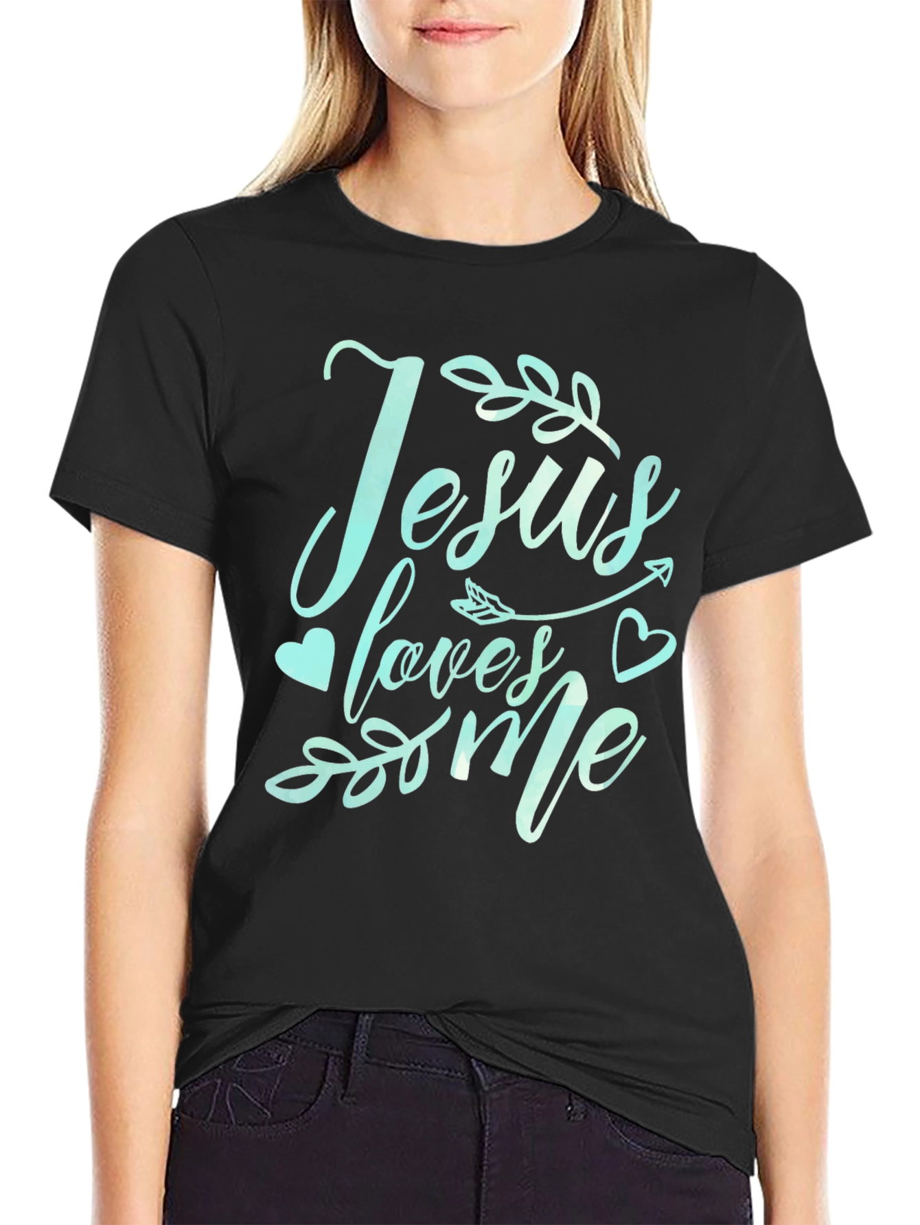 Jesus Loves Me Graphic T-Shirt