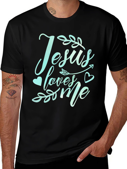 Jesus Loves Me Graphic T-Shirt