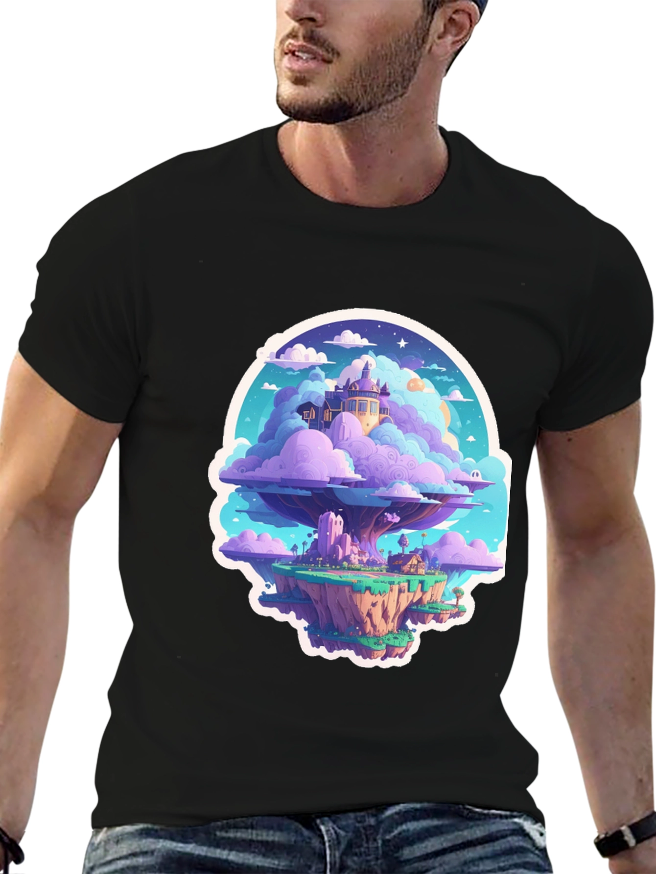 Fantasy Island Tee: Cloud Kingdom Graphic T-Shirt