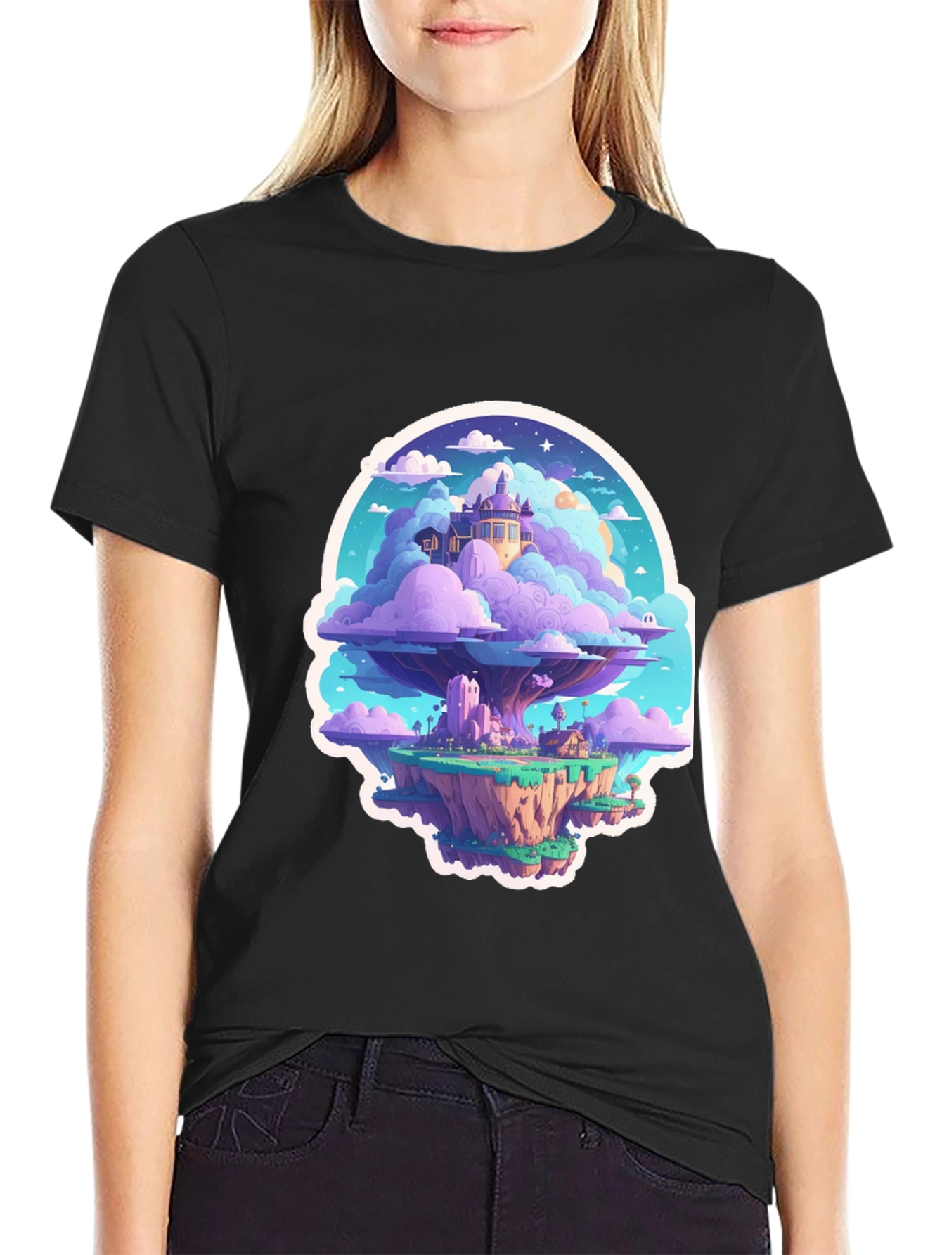 Fantasy Island Tee: Cloud Kingdom Graphic T-Shirt