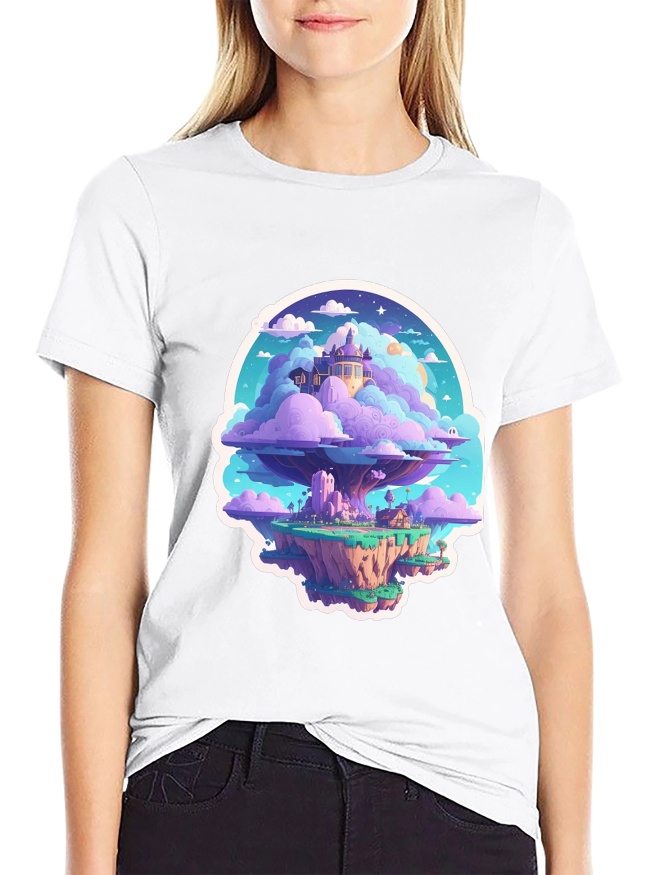 Fantasy Island Tee: Cloud Kingdom Graphic T-Shirt