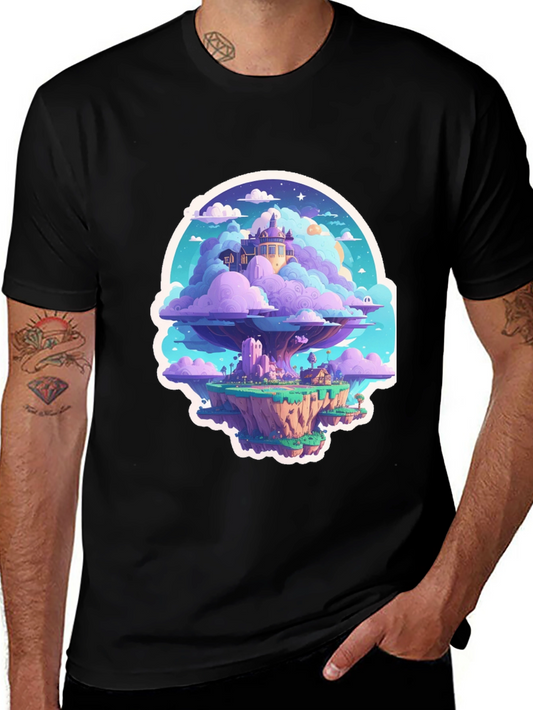 Fantasy Island Tee: Cloud Kingdom Graphic T-Shirt