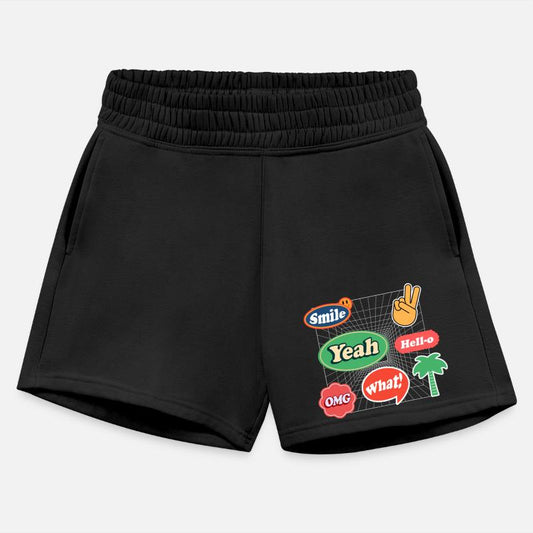 Black and Pink Modern Sticker T Shirt