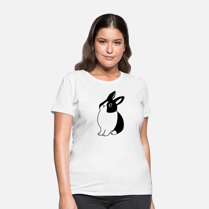 Black And White Dutch Rabbit