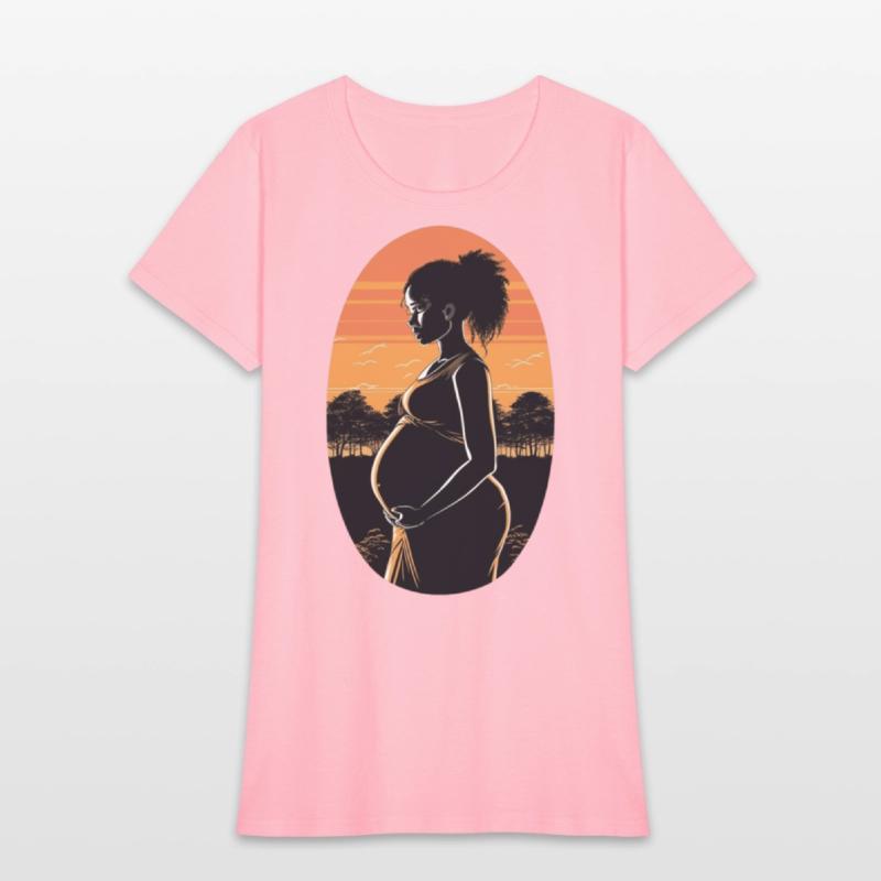 Black woman, black women, pregnant black woman