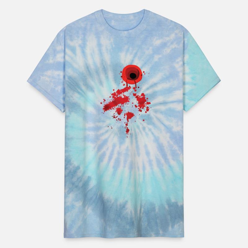 Bleeding Flesh Wound Red Blood Splatters