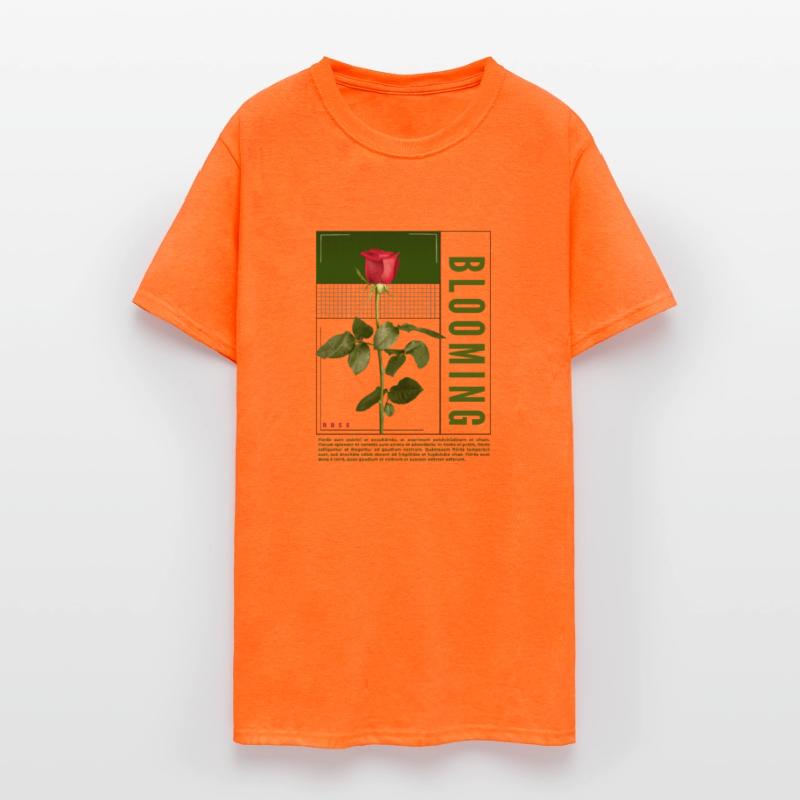 Blooming Rose - Retro Floral Quote