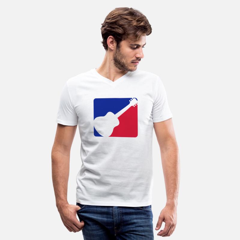 Blue Red Guitarist Playing