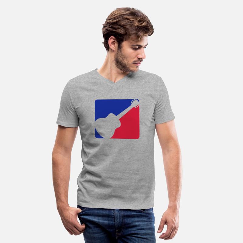 Blue Red Guitarist Playing