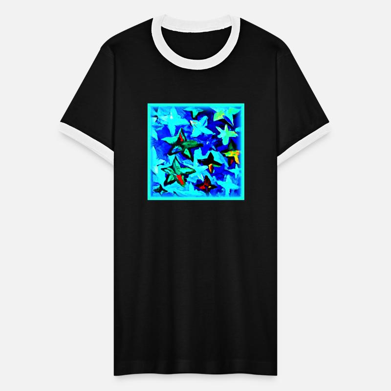 Blue Starry Night Sky Painting. Buy Now