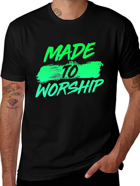 Made to Worship Graphic Tee - Black