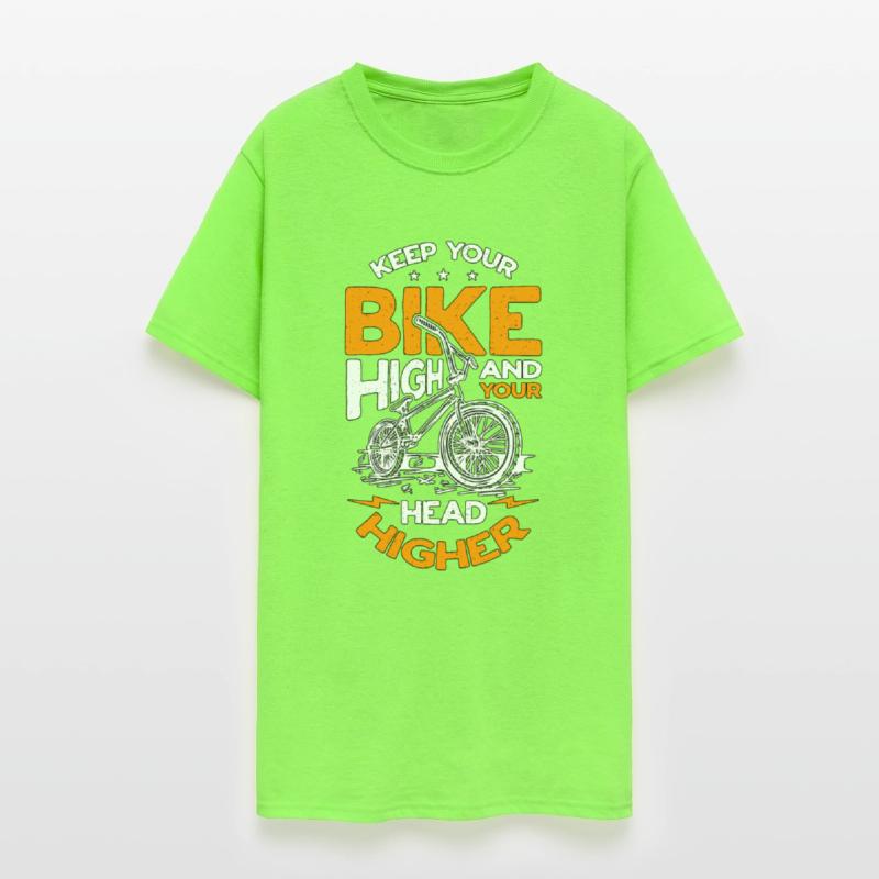 BMX Racing Keep Your Bike High Cycling BMX Rider