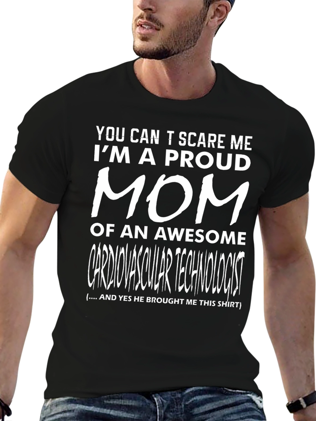 Proud Mom of a Cardiovascular Technologist T-Shirt