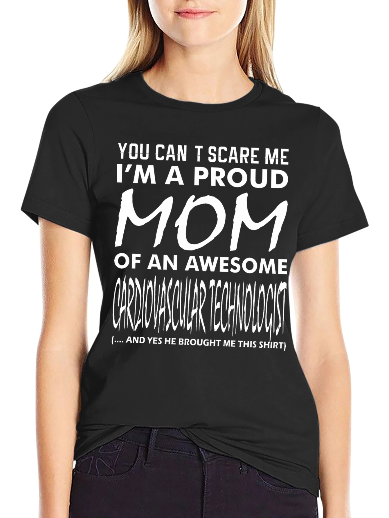 Proud Mom of a Cardiovascular Technologist T-Shirt
