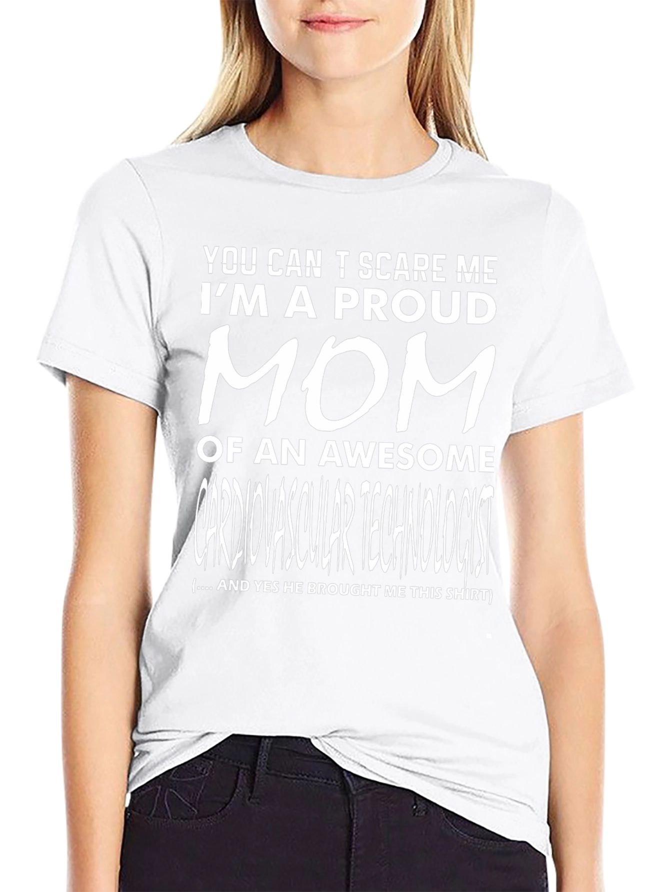 Proud Mom of a Cardiovascular Technologist T-Shirt