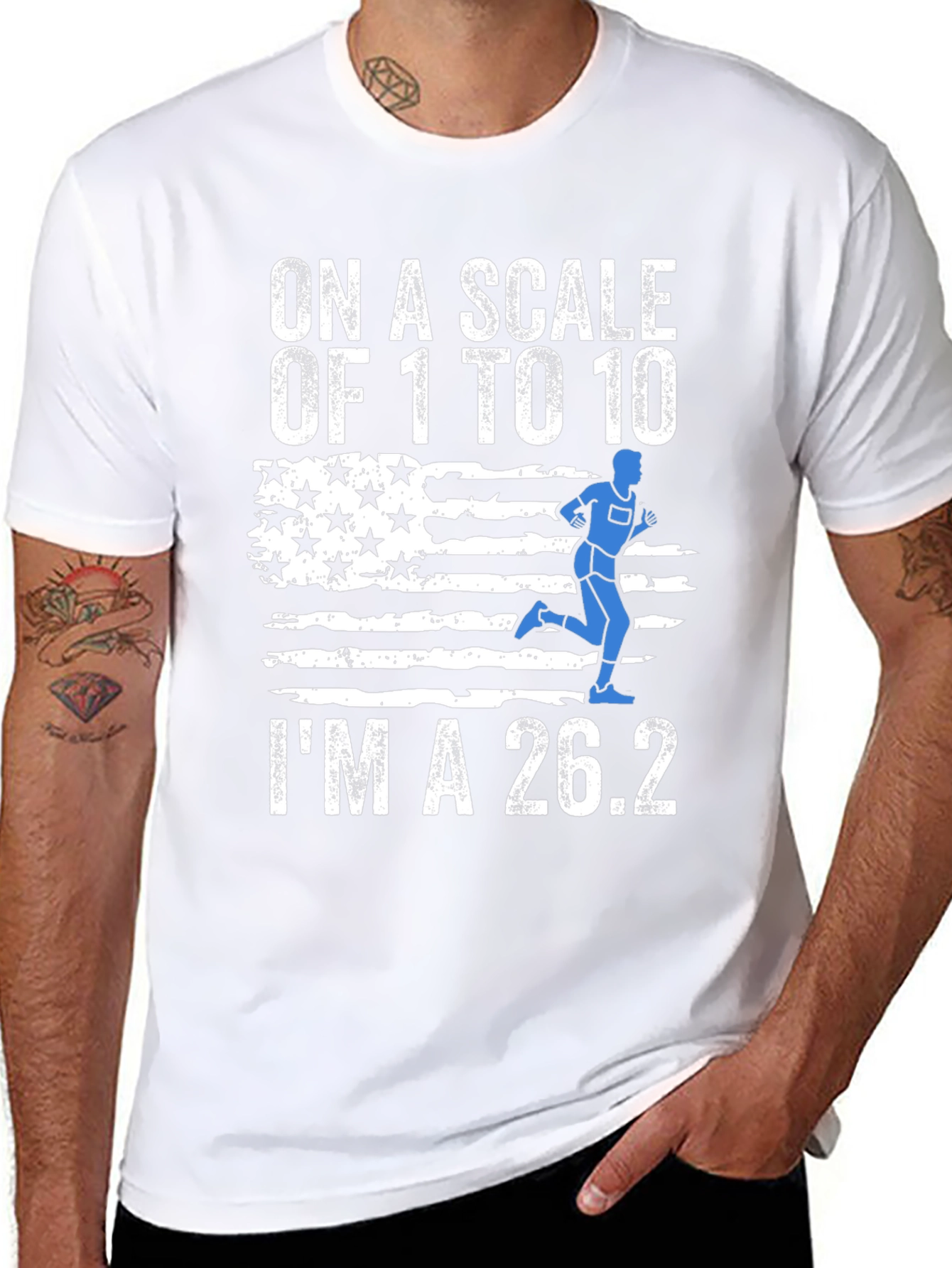 Marathon Runner 26.2 T-Shirt Funny Gift