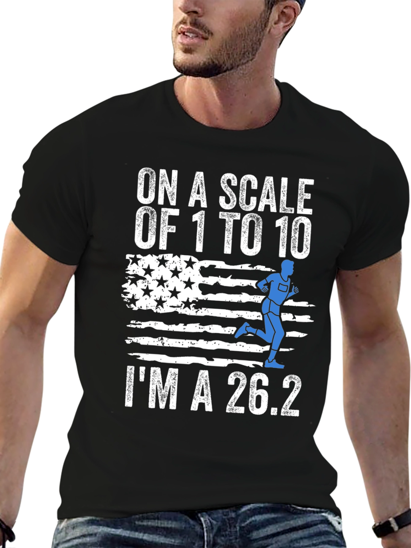 Marathon Runner 26.2 T-Shirt Funny Gift
