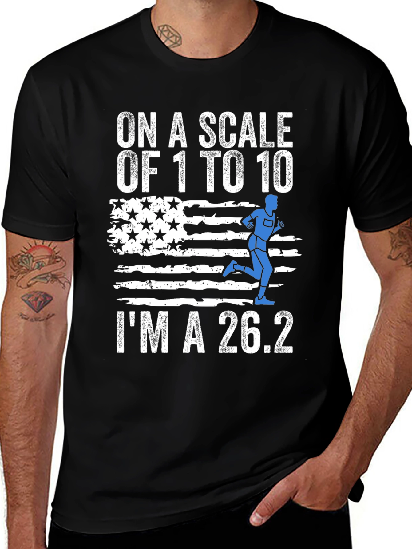 Marathon Runner 26.2 T-Shirt Funny Gift
