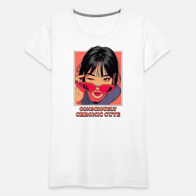 Bold Girl with Sunglasses Illustration