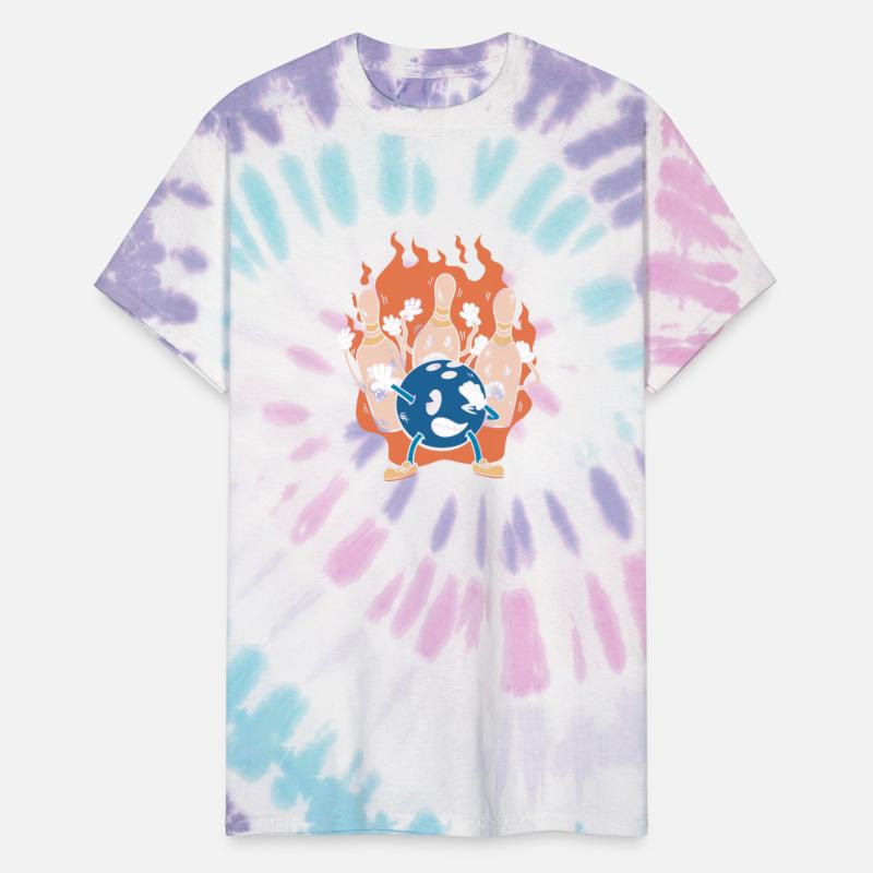 Bowling Ball And Pins Dabbing t shirt
