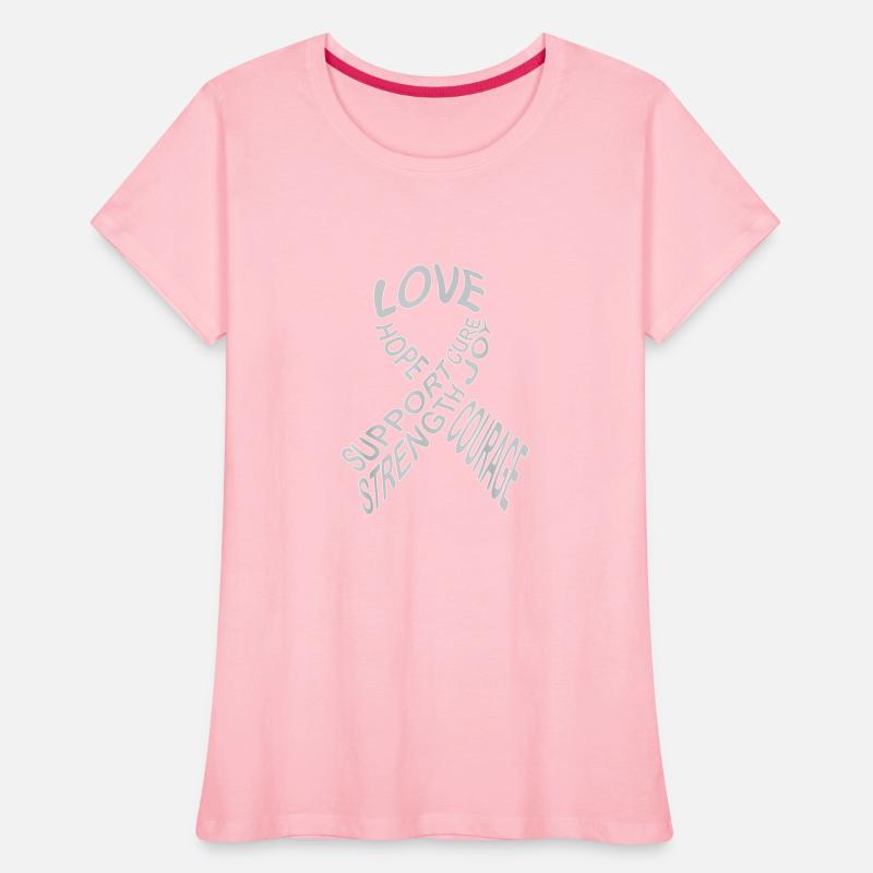 Brain Cancer Awareness Fight Cancer Ribbon T Shirt