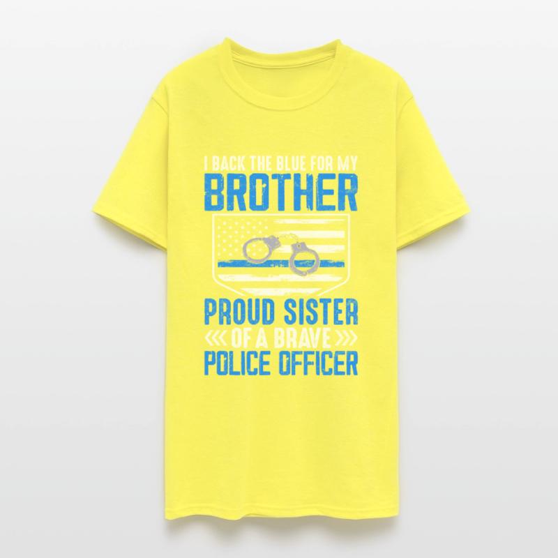 Brother Sister Police Officer Law Enforcement
