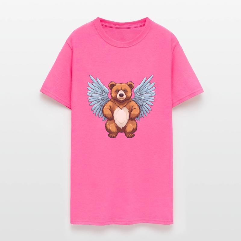 Brown Bear with Angel Wings