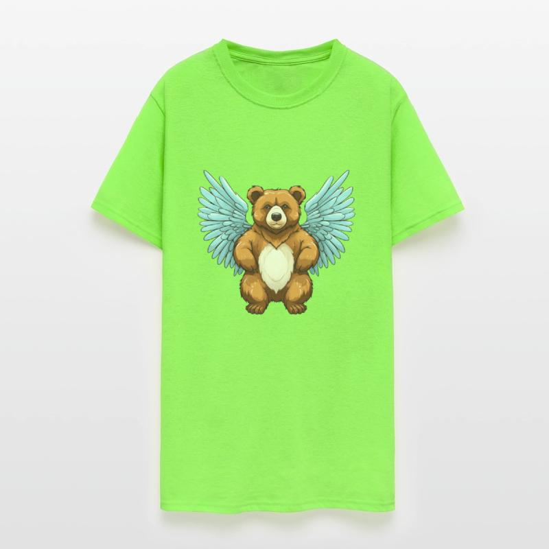 Brown Bear with Angel Wings