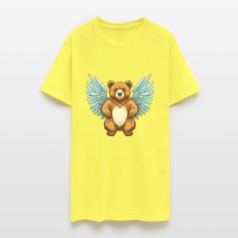Brown Bear with Angel Wings