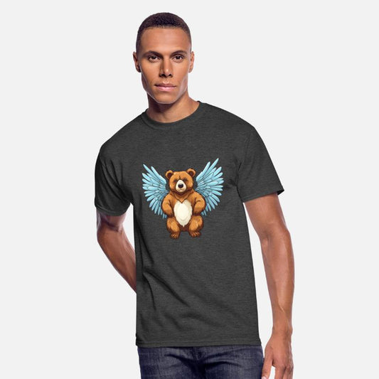 Brown Bear with Angel Wings