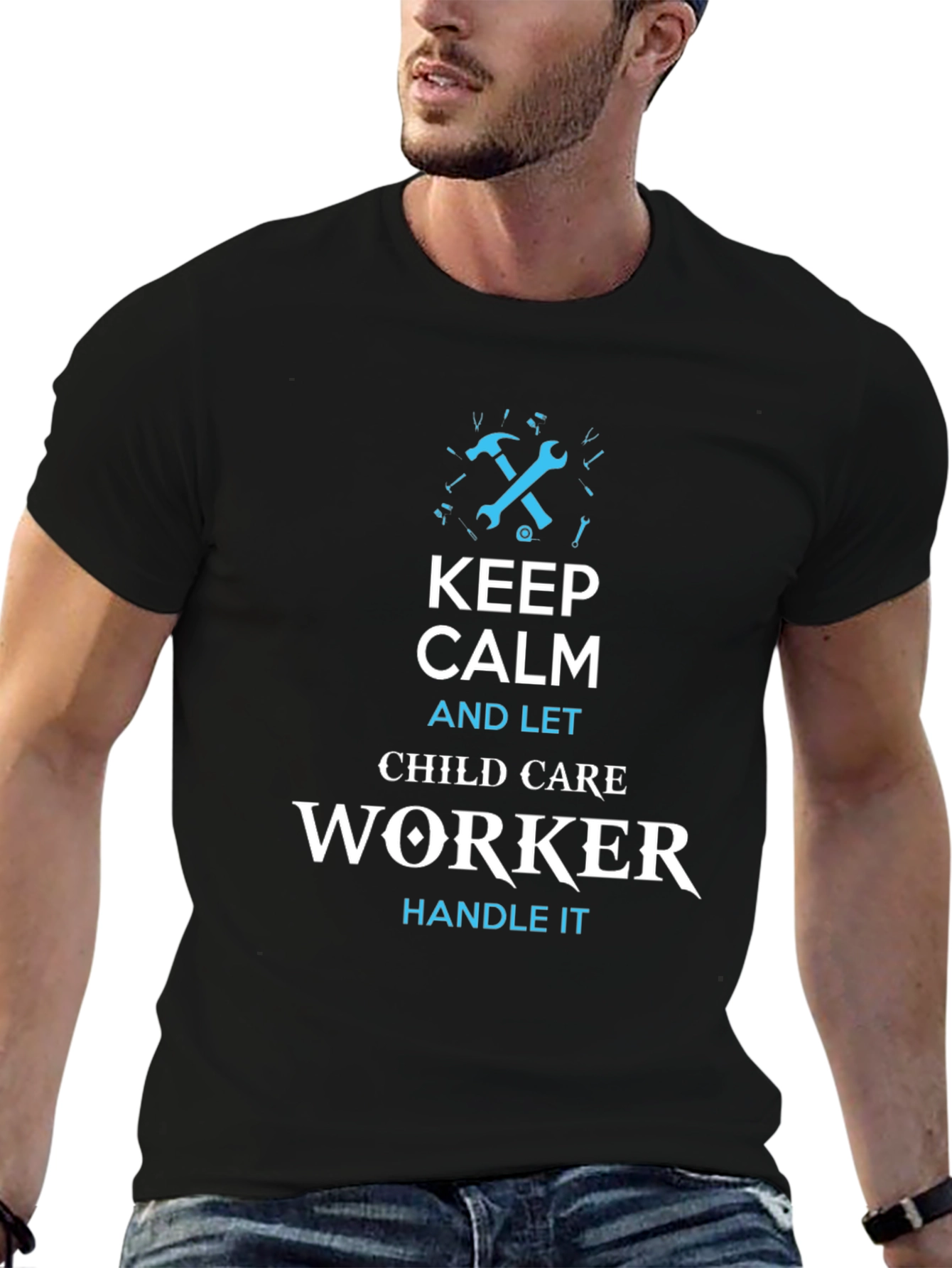 Keep Calm Child Care Worker T-Shirt