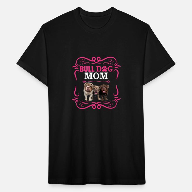 bull dog mom