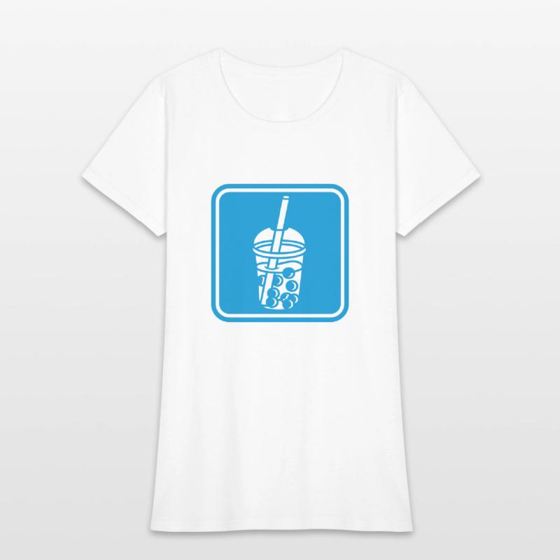 Button sign bubble tea