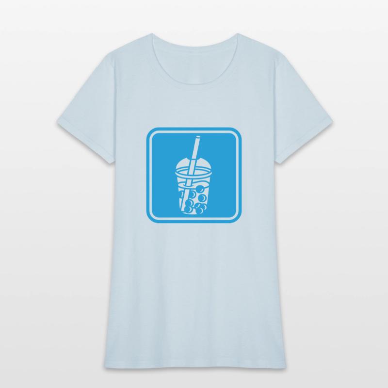 Button sign bubble tea