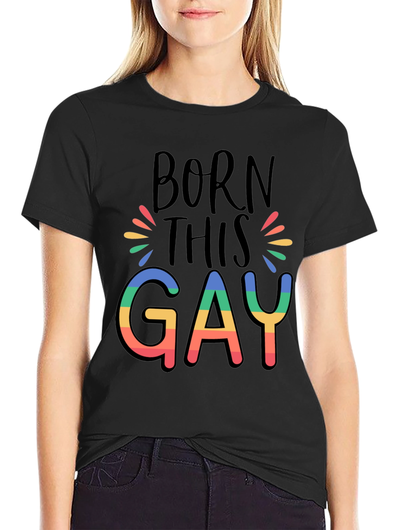 Born This Gay Rainbow Pride T-Shirt