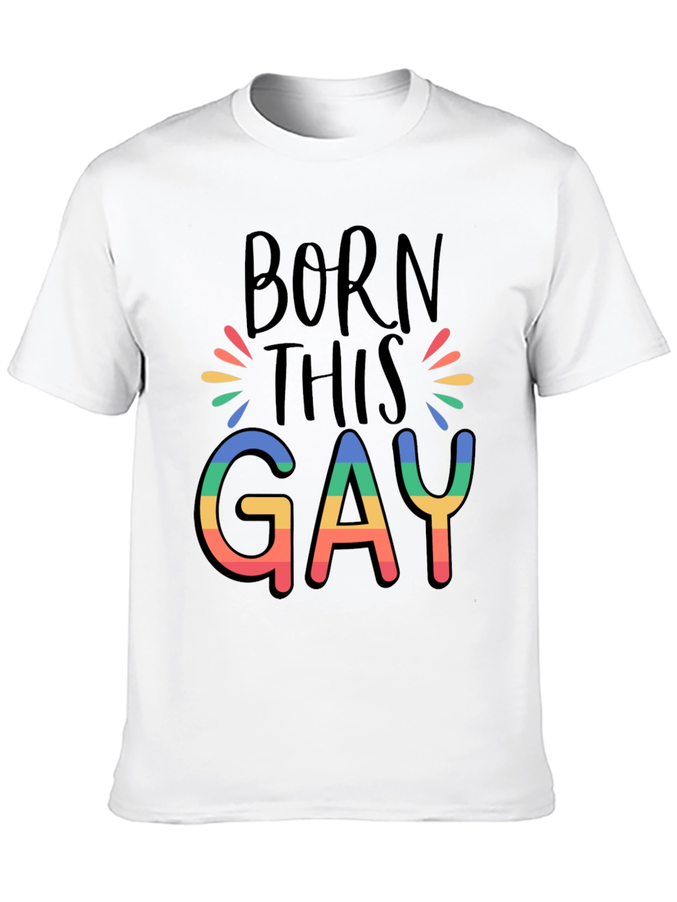 Born This Gay Rainbow Pride T-Shirt