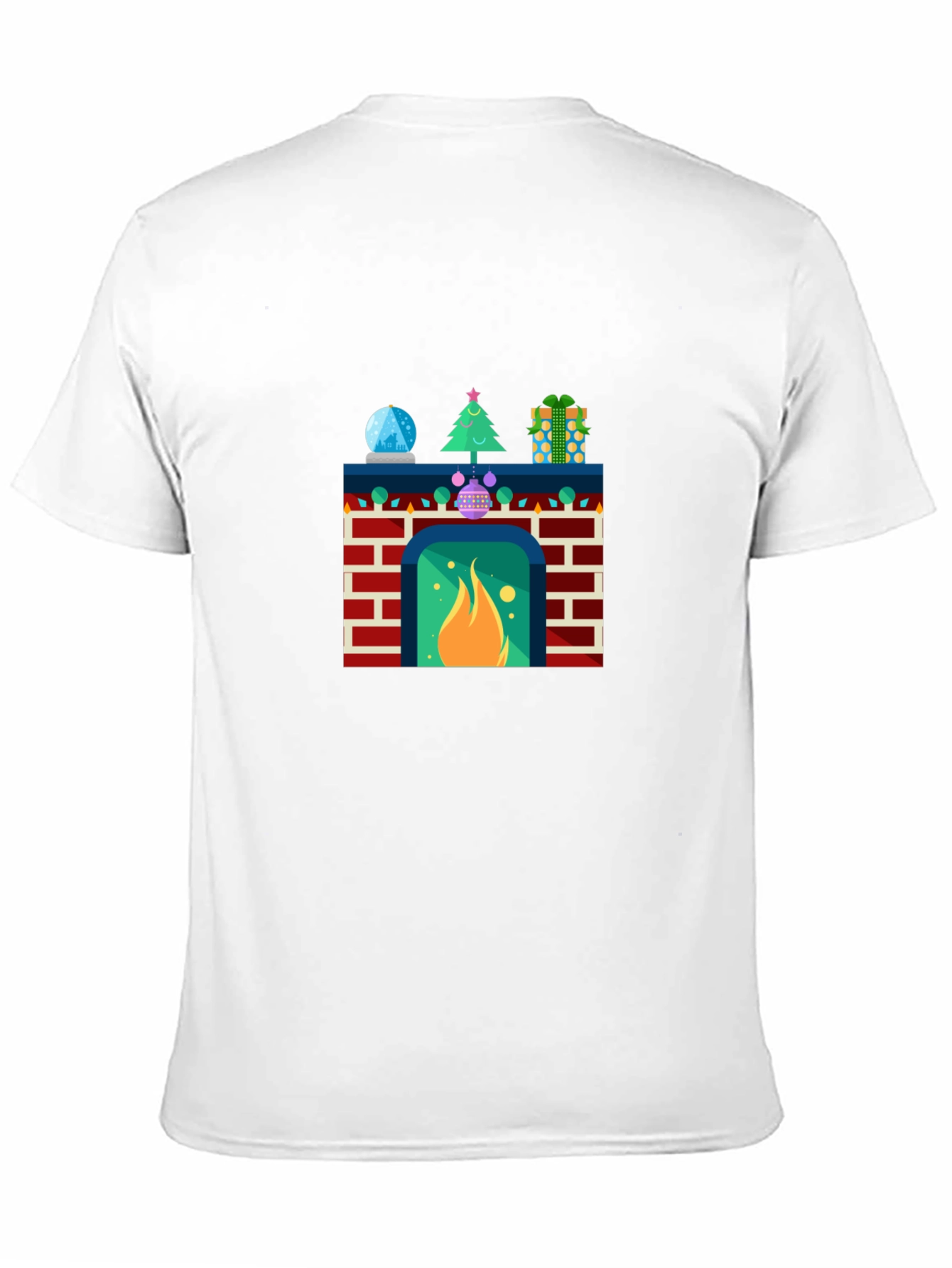 Festive Fireplace T-Shirt