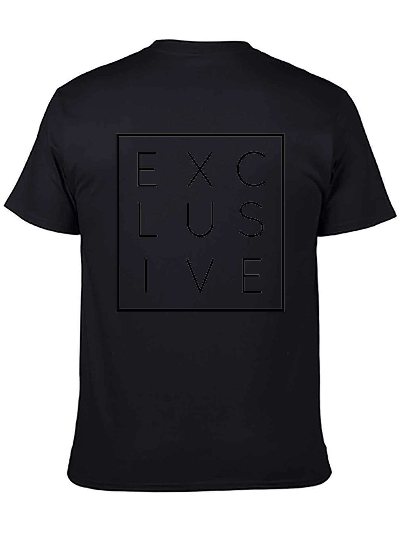 Exclusive Graphic Tee - Premium Black Cotton Shirt