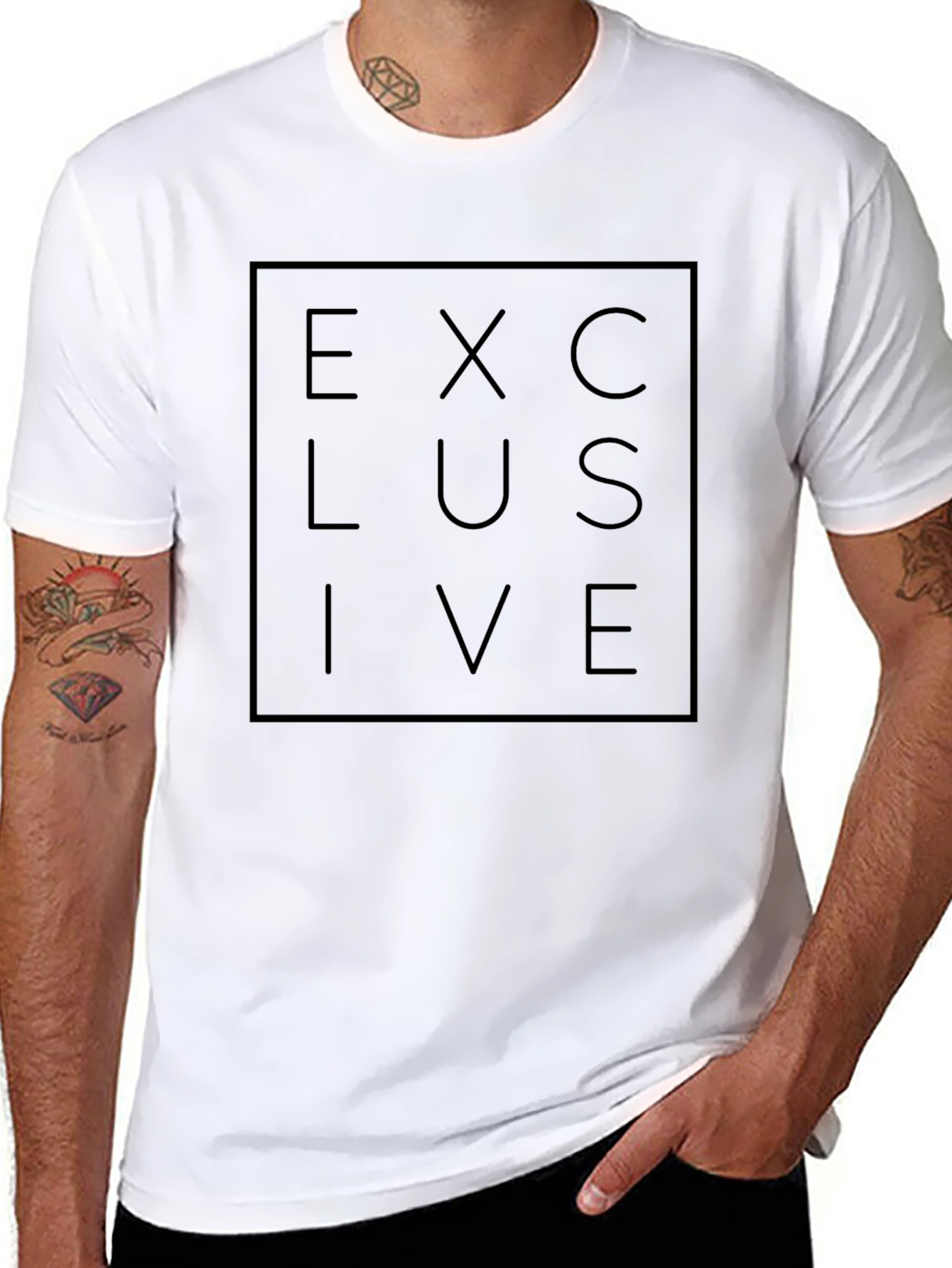 Exclusive Graphic Tee - Premium Black Cotton Shirt