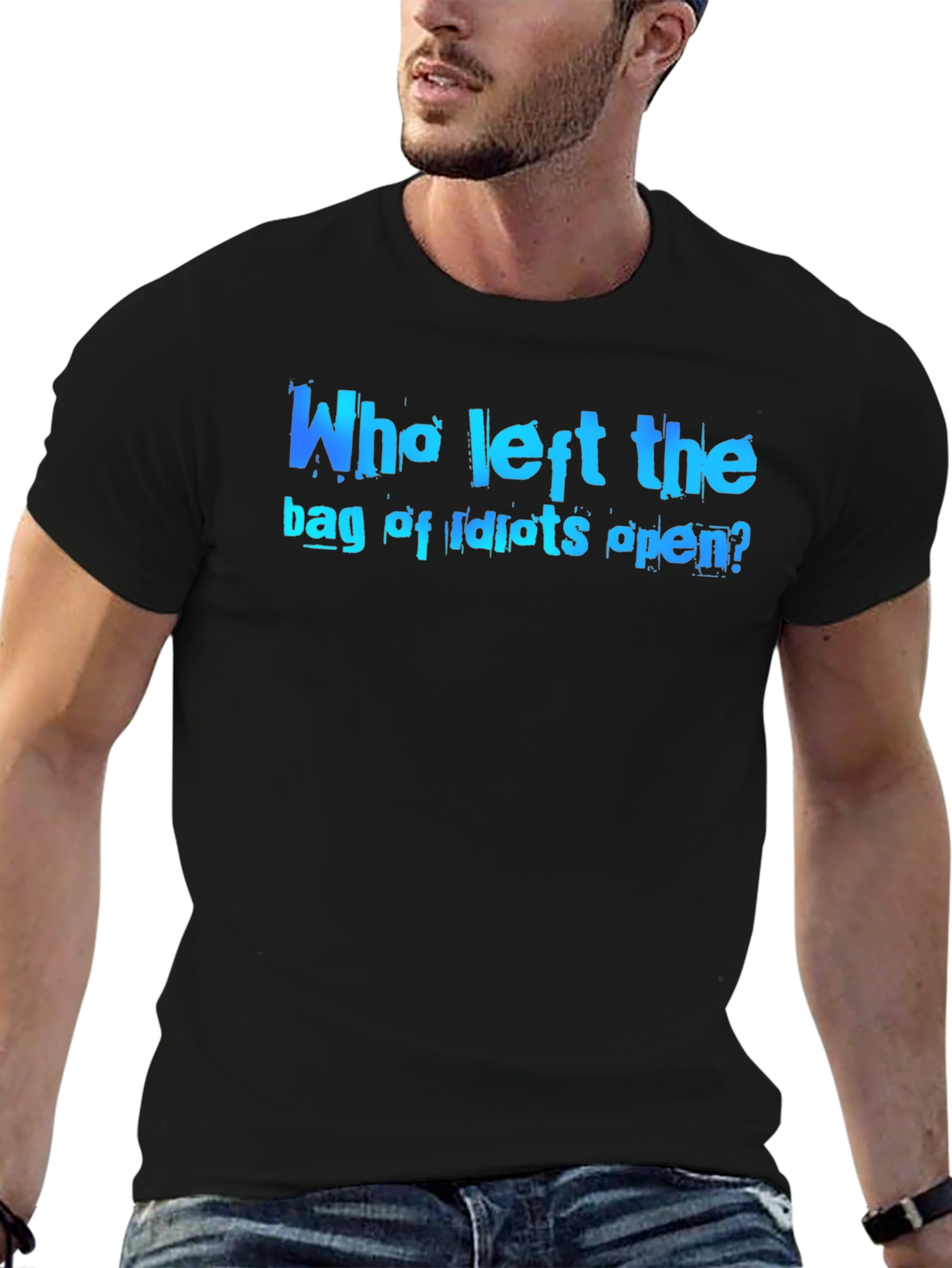 Who Left the Bag of Idiots Open? Graphic T-Shirt