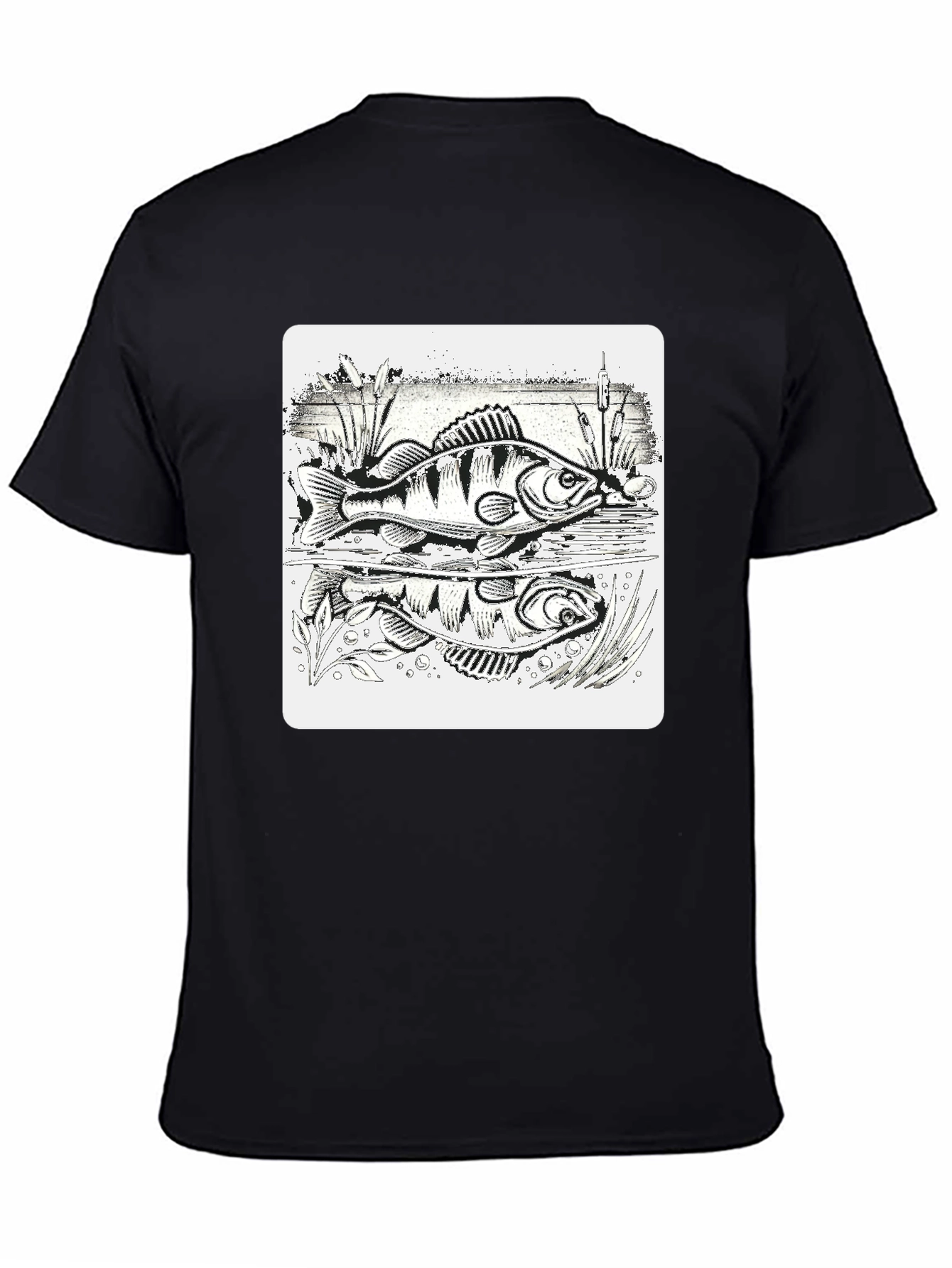Fishing Perch Graphic Tee