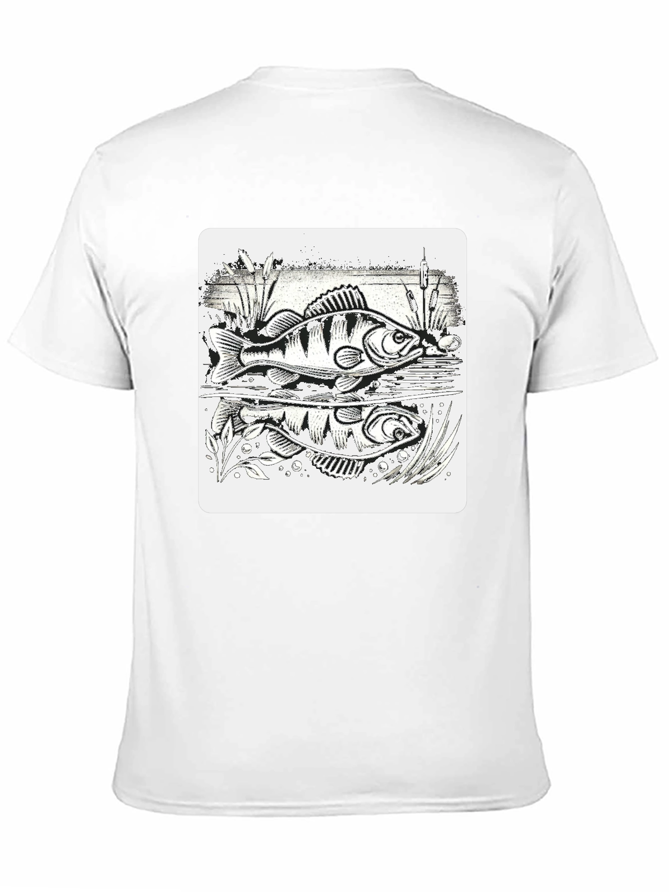 Fishing Perch Graphic Tee