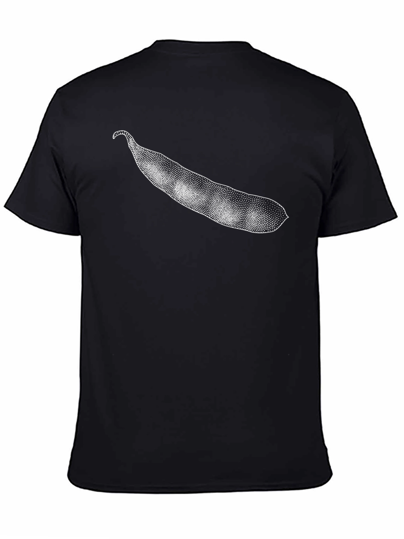 Abstract Bean Pod Graphic T-Shirt