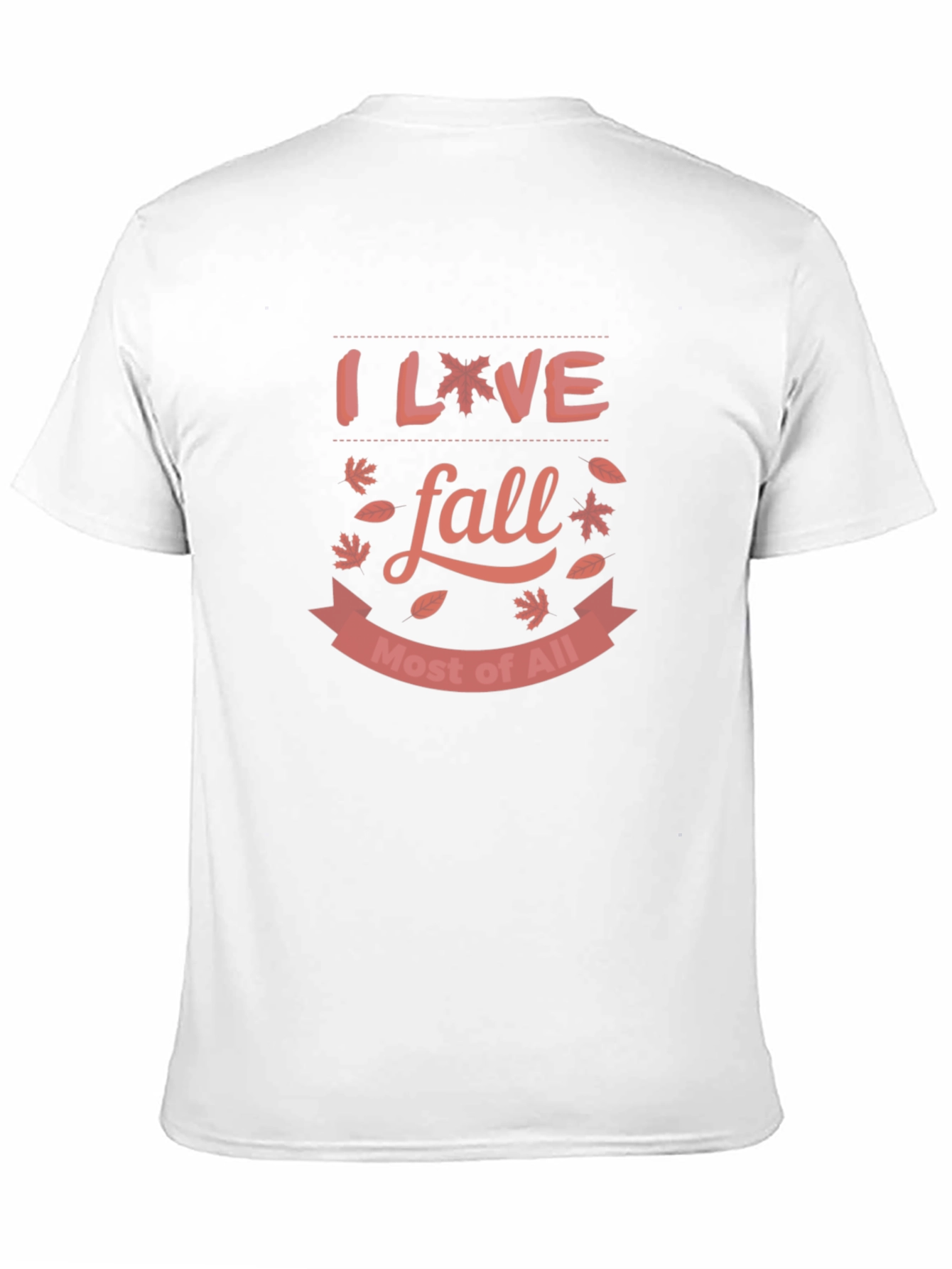 I Love Fall T-Shirt - Autumn Design