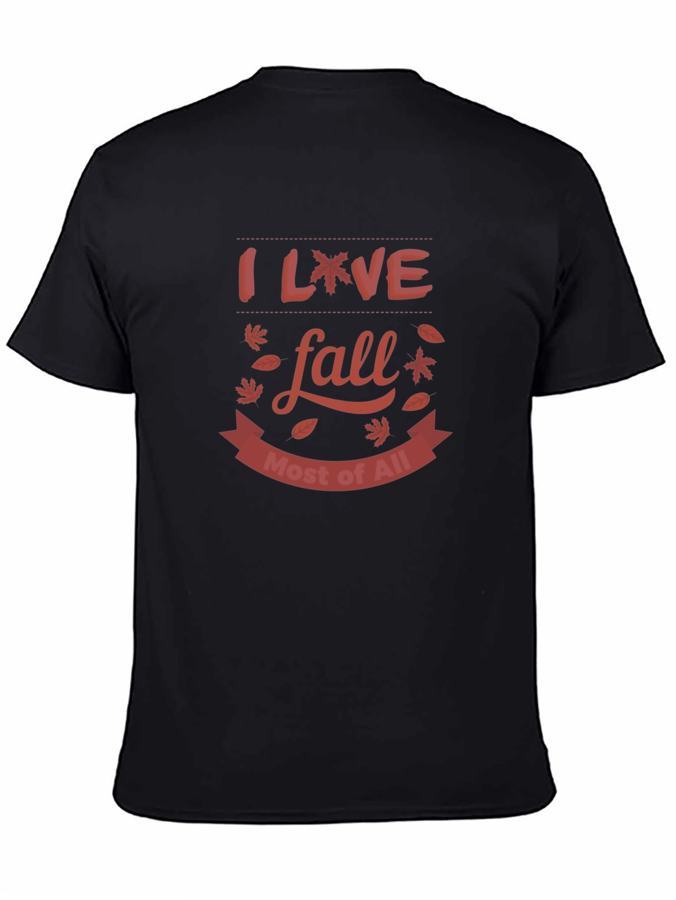 I Love Fall T-Shirt - Autumn Design